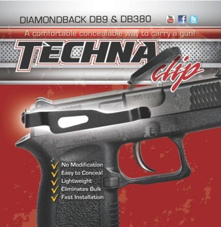 Techna Clip Carry Retention Clip Diamondback DB380/DB9 Right Hand