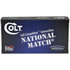 DoubleTap Ammunition Colt National Match 10MM 180Gr Full Metal Jacket 50 Round Box 10M180FMJCT