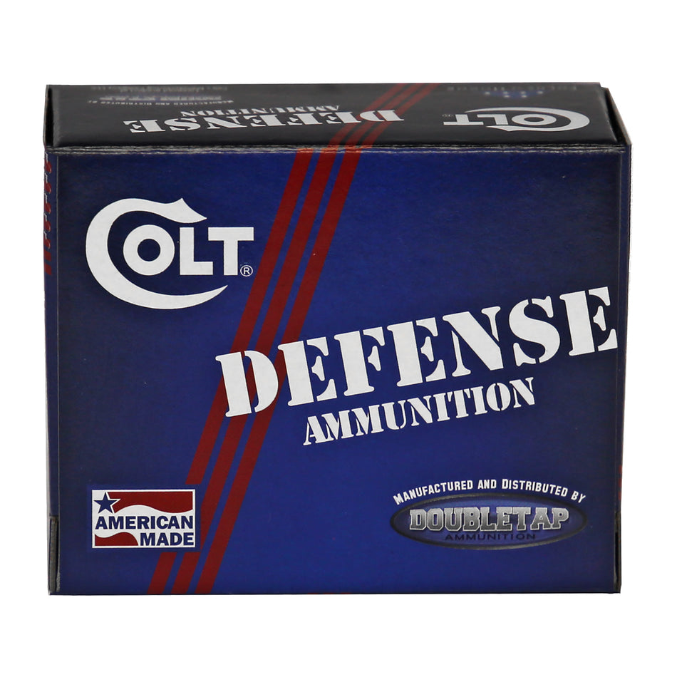 DoubleTap Colt Defense Jacketed Hollow Point 124 Grain 9mm Luger/Parabellum  091037282637