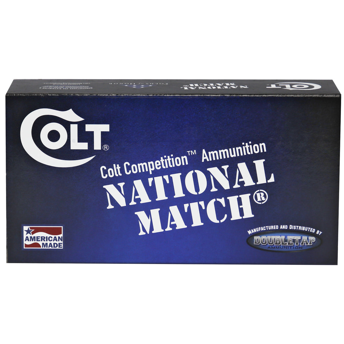 DoubleTap Colt National Match Full Metal Jacket 124 Grain 9mm Luger/Parabellum  091037004840