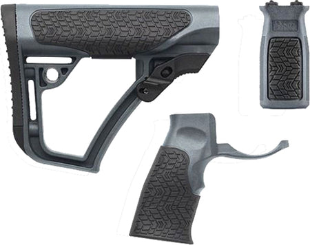 Daniel Defense M-LOK AR-15 Mil-Spec Tornado Grey Furniture Kit