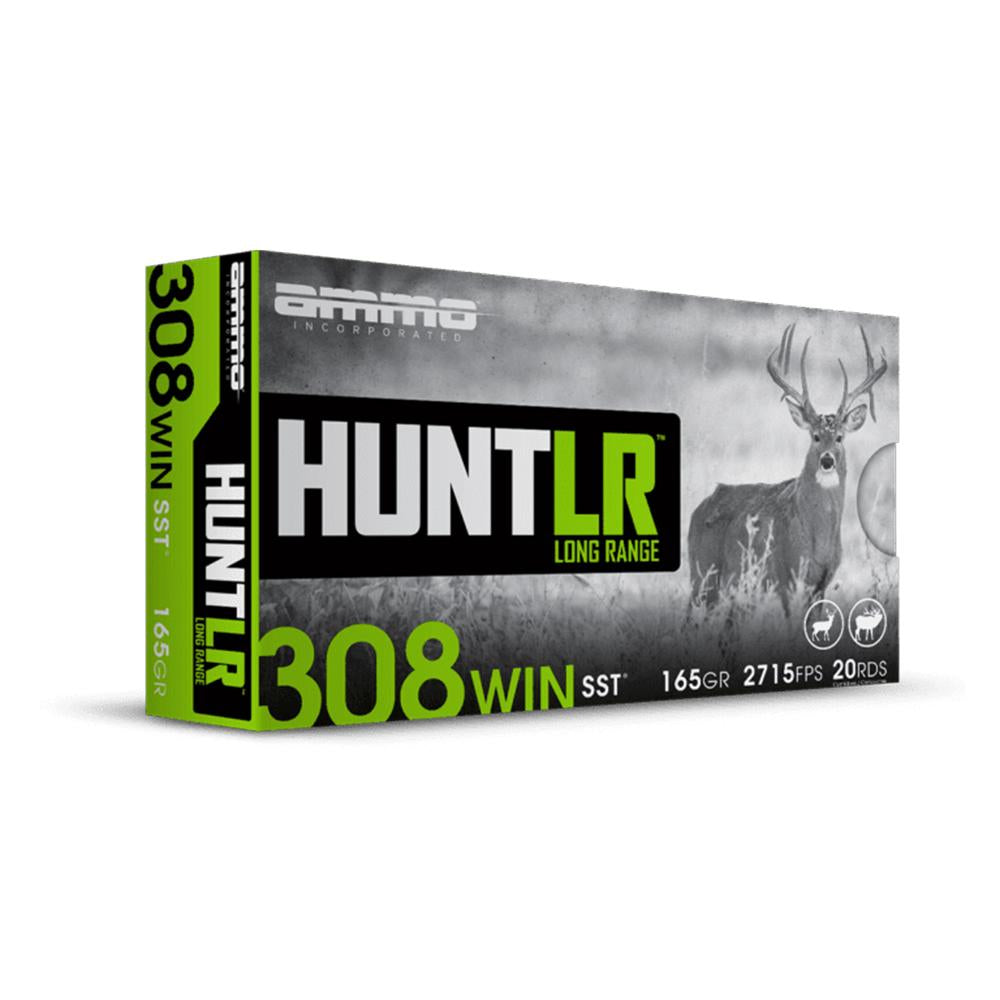 Ammo Inc Hunt Super Shock Tip 165 Grain .308 Win / 7.62x51mm  818778023677