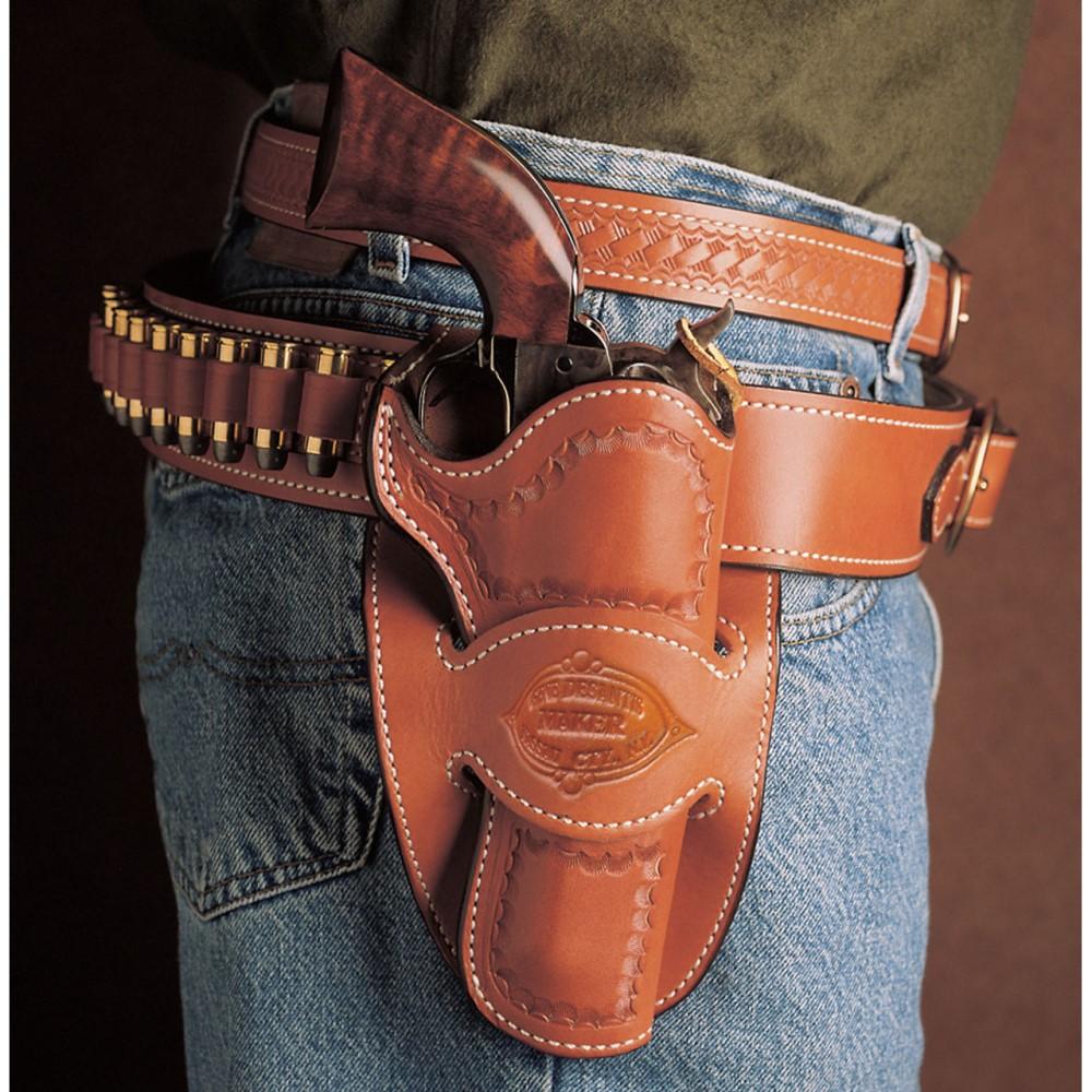 DeSantis Desperado RH Holster Colt SAA 5.5 Inch Tan