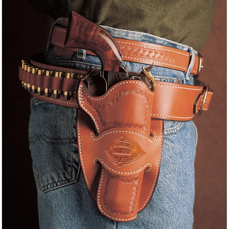 DeSantis Desperado RH Holster Colt SAA 5.5 Inch Tan