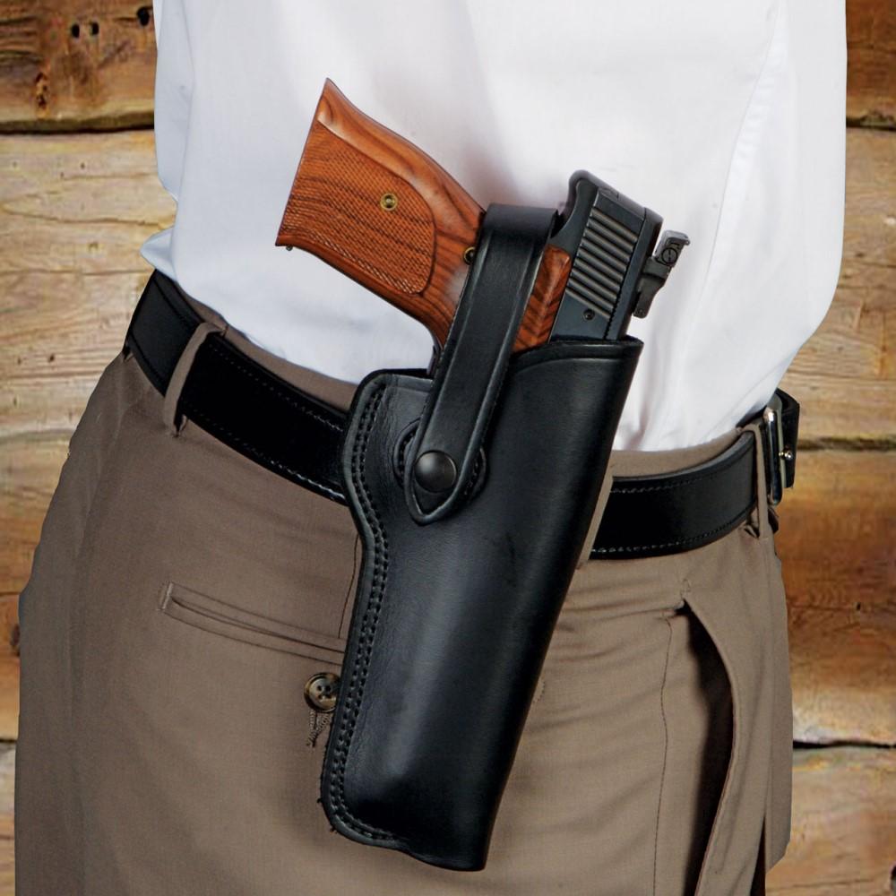 DeSantis The Woodsman Holster S&W 22 5.5" Black Right Hand