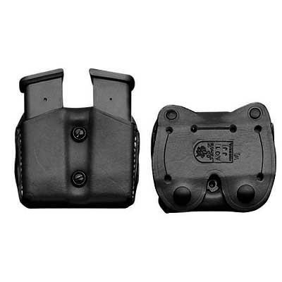 DeSantis Double Stack Magazine Belt Pouch for Colt Gov't 45 Black Ambi