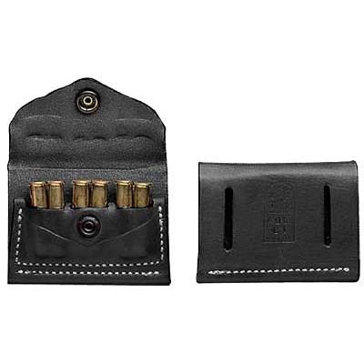 DeSantis Black Ambi Cartridge Pouch 2x2x2 for .38/.357 Caliber