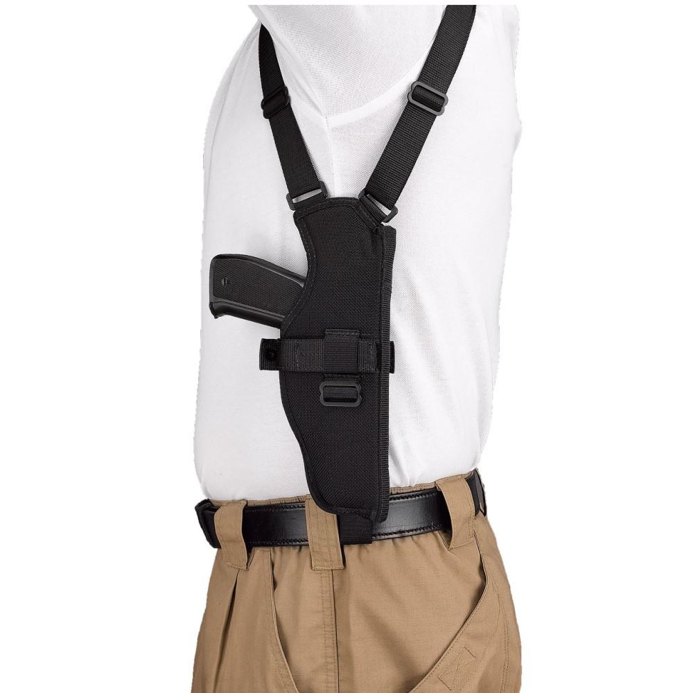 DeSantis V84 Dragonfly Ambi Vest-Style Shoulder Holster Black for Large Auto Loaders