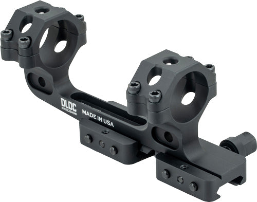 DLOC Precision QD Cantilever Scope Mount 30mm Black 1.63-Inch Height
