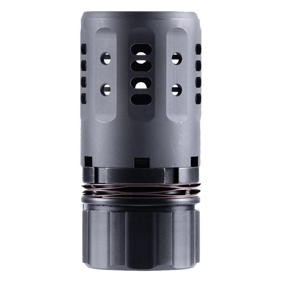 Dead Air Pyro 2.0 Enhanced Muzzle Brake and Shroud with KeyMo Compatible Adapter
