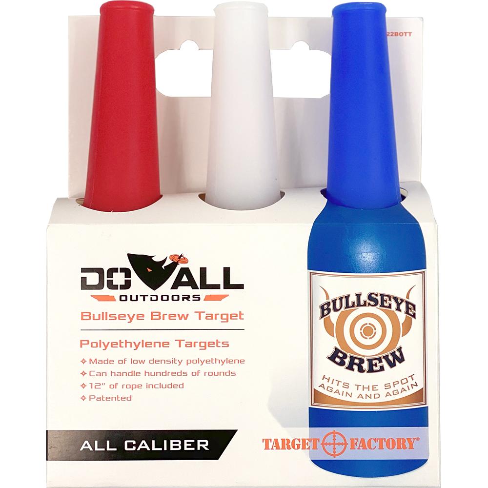 Do-All Target Factory Plastic Shooting Bottle Targets 3-Pack All Calibers