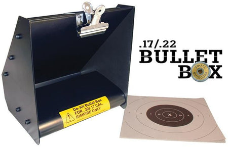 Do-All Outdoors .17-.22 Rimfire Bullet Box Portable Steel Shooting Range