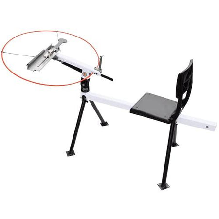 Do-All Backyard 3/4-Cock Single Target Trap with Hitch Mount and Adjustable Throwing Directions