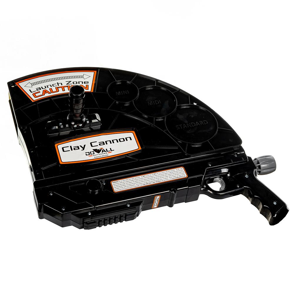 Do-All Outdoors Handheld Clay Cannon Launcher Compatible with All Clay Sizes