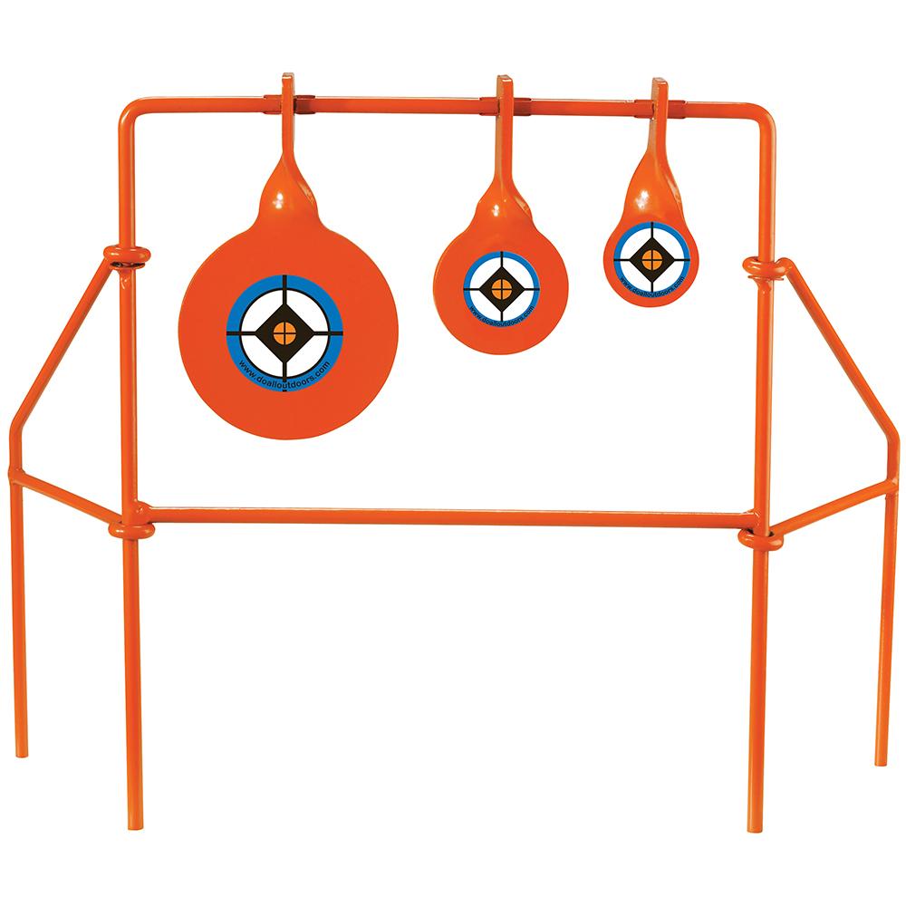 Do-All Outdoors 3-Target Inline Spinning Steel Target Set .22 Rimfire