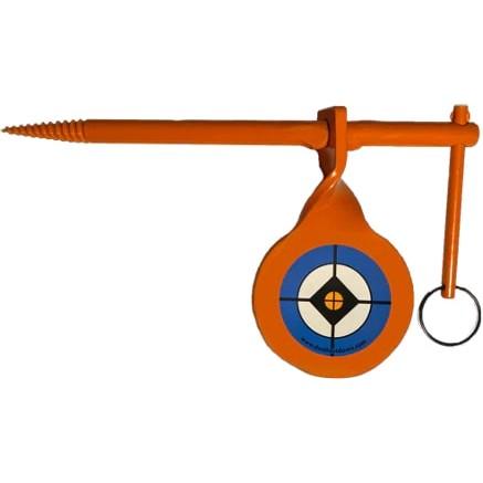 Do All Outdoors .177 Spinner Target Single Tree Style Orange 3 Paddles