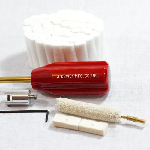 J. Dewey Bolt Action Lug Recess Cleaning Kit with Brushes and Felts