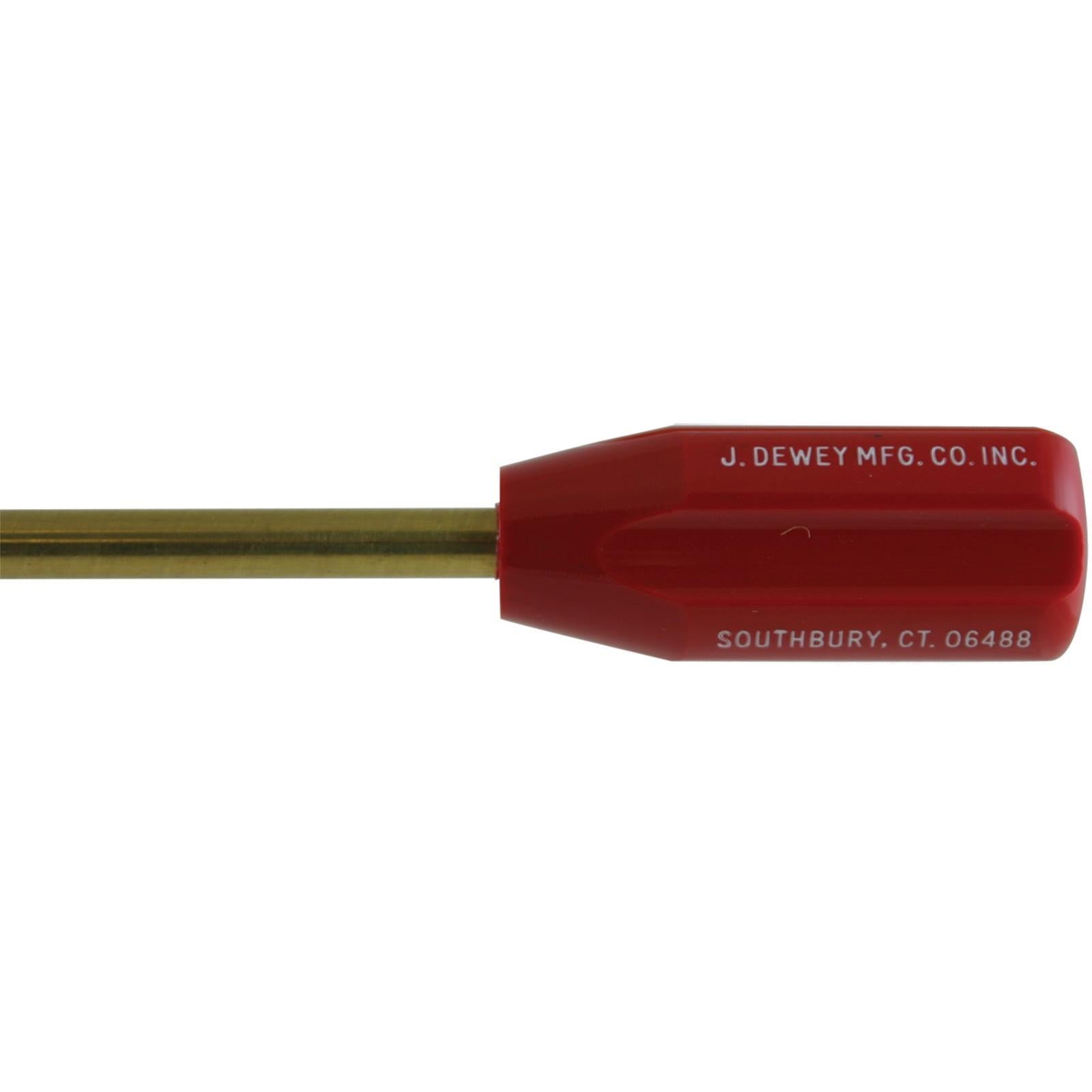 J. Dewey Shotgun Chamber Rod 3/8 Inch Diameter Accepts Standard Brushes