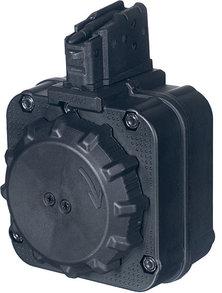 ProMag 65-Round Drum Magazine for AK-223 in .223/5.56 Polymer Black