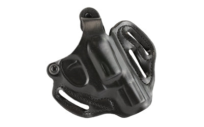 DeSantis Gunhide Thumb Break Scabbard Right-Hand Belt Holster – 2" S&W J-Frame & Taurus 85 – Black Leather 001BA02Z0
