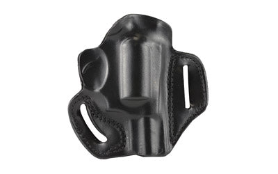 DeSantis Gunhide Speed Scabbard Right-Hand Belt Holster – 2.25" SP101, Taurus 645, 2" Colt Detective Special – Black Leather 002BA22Z0