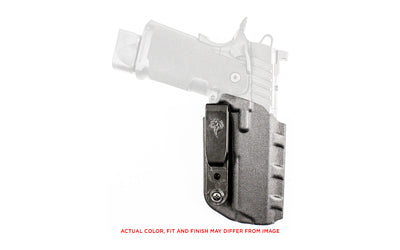 DeSantis Gunhide 137KJ7WZ0 Slim-Tuk Kydex IWB Holster, Springfield Prodigy 4.25", Ambi, Black