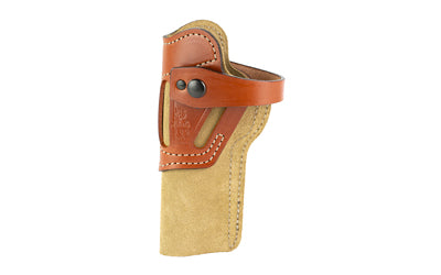 DeSantis Gunhide 189NJLAZ0 Wild Hog OWB Holster, Ruger MK/22-45, S&W 41, Browning Buckmark, Ambi, Tan