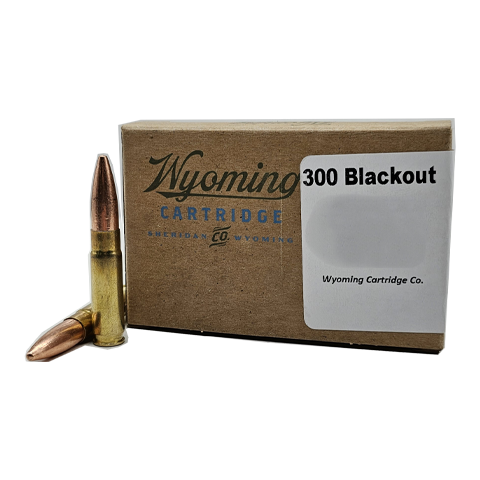 Wyoming Cartridge CO. 300 Blackout 125 Grain Full Metal Jacket(FMJ)
