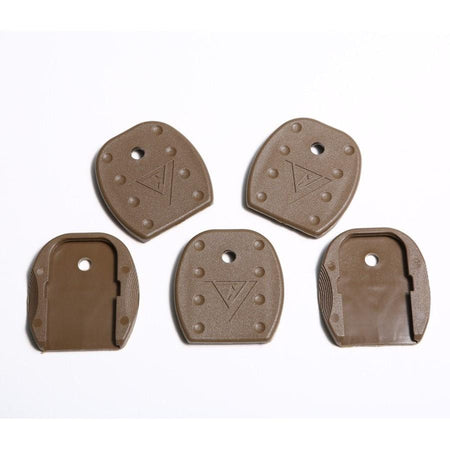 TangoDown VT Glock Magazine Base Pads Tan 5-Pack