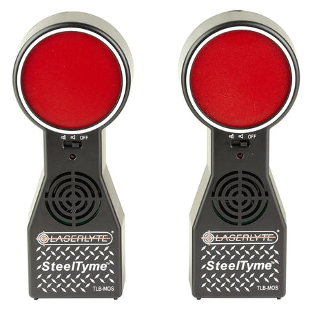 LaserLyte SteelTyme 2-Pack Laser Training Targets, Silent Mode, Wall/Surface Mount 1231433