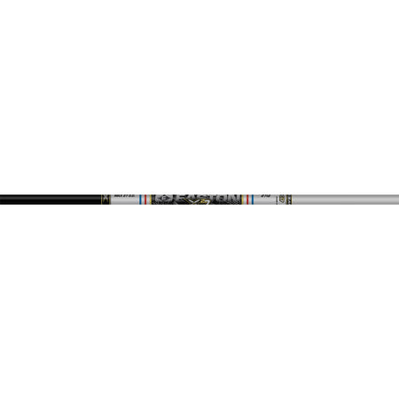 Easton X27 Aluminum Alloy Arrow Shafts 2712 Black Silver - Dozen