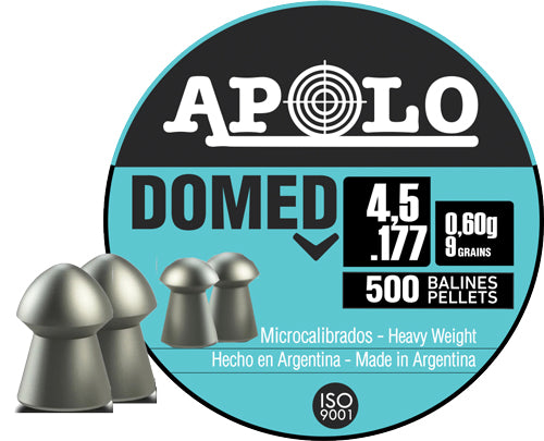 Hatsan Apolo .177 Domed Airgun Pellets 9 Grain Pack of 500