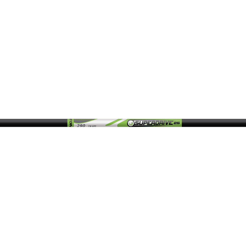 Easton Super Drive 25 290 Spine Competition Arrow Shafts 12-Pack