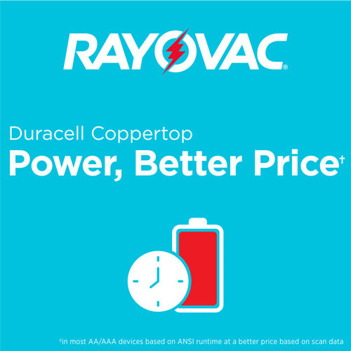 Rayovac 36-Pack AA High Energy Alkaline Batteries