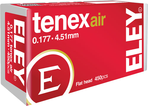Eley Tenex Air Gun Pellets 177 4.51mm 8.2 Grains Pack of 450