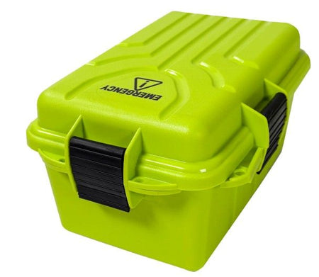 MTM EMERGENCY BOX 2 9.8X6.8X4.8 YELLOW GREEN