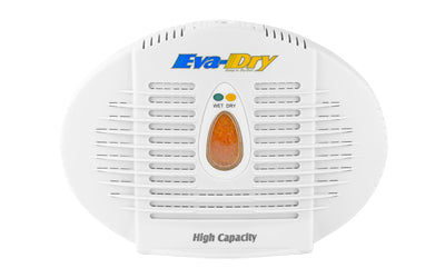 Eva-Dry E-500 Compact Dehumidifier for Gun Safes, Closets and Cars, 500 Cu In, White