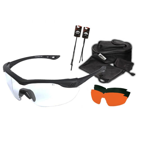 Edge Overlord Three-Lens Safety Glasses Kit with Vapor Shield Technology