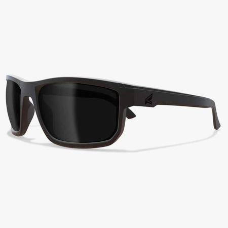 Edge Defiance Black Frame Safety Glasses Smoke Vapor Shield Lens Z87+
