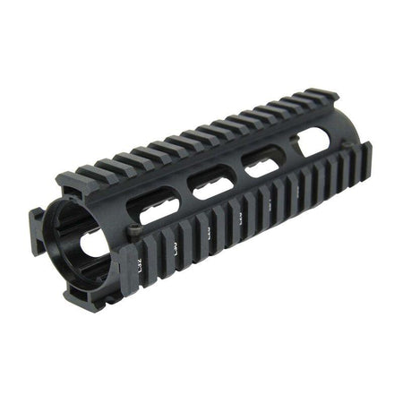 TacFire AR-15 7 Inch 2-Piece Quad Rail Drop-In Handguard Type III Anodized