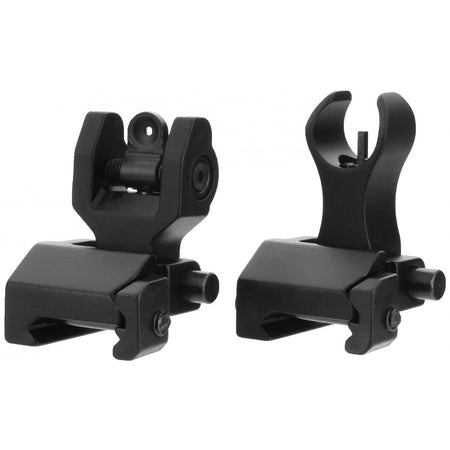 TacFire Same Plane Folding Flip-Up Iron Sights