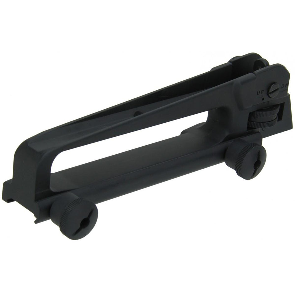 TacFire Detachable Carry Handle A2 Style with Flip-Up Rear Sight for Flat Top Rifles