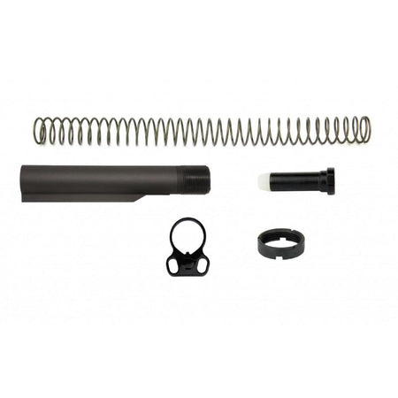 TacFire AR-10 Mil-Spec 6-Position Buffer Tube Kit with Ambi Sling Adapter