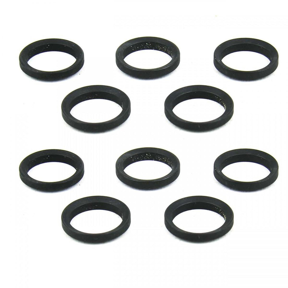 TacFire AR-10 Muzzle Brake Steel Crush Washer Set - 10 Black Washers Included