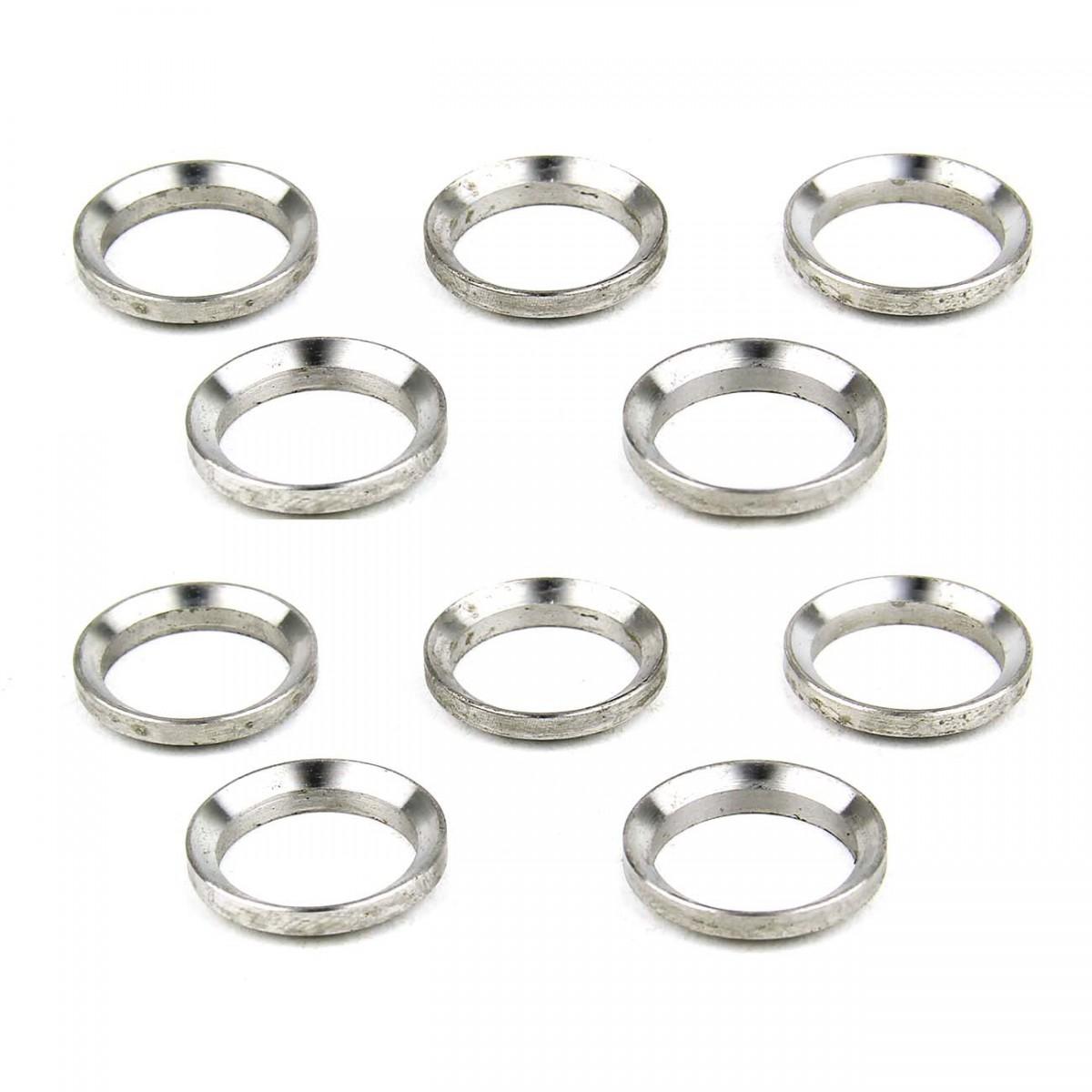 TacFire 10-Piece AR-10 Stainless Steel Muzzle Device Crush Washers