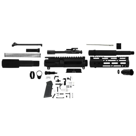 TacFire 300 Blackout 7.5-Inch Unassembled AR Pistol Kit with Lower Parts