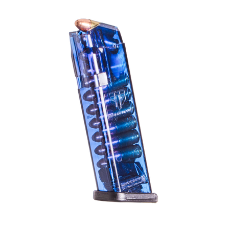 ETS Handgun Magazine Blue for Glock 17 9mm Luger 17-Round Gen 1-5