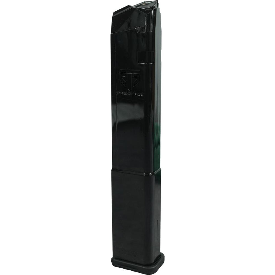 ETS Carbon Smoke Gen 2 Handgun Magazine Glock 17 9mm Luger 32rd Bulk