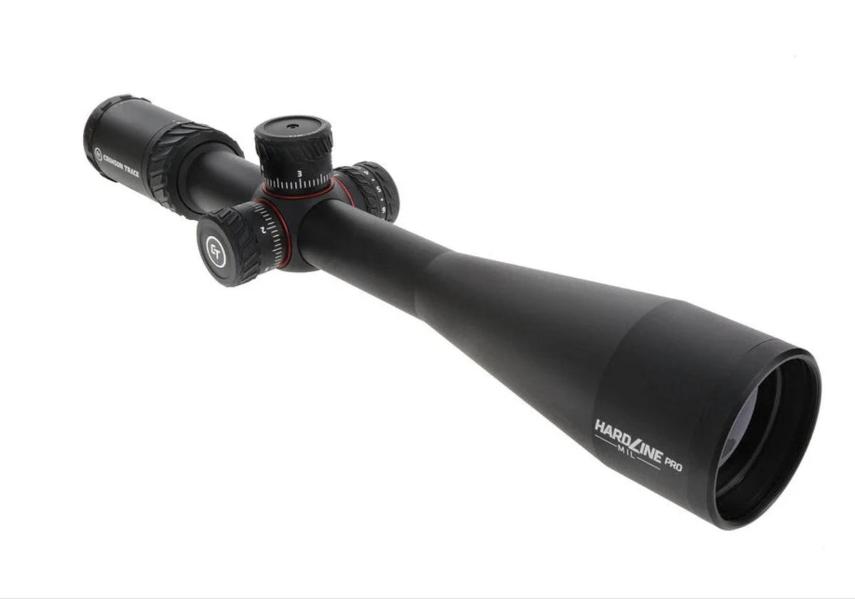 Crimson Trace Hardline Pro 6-24x50mm 30mm SFP Illuminated MR1-MIL Rifle Scope Black