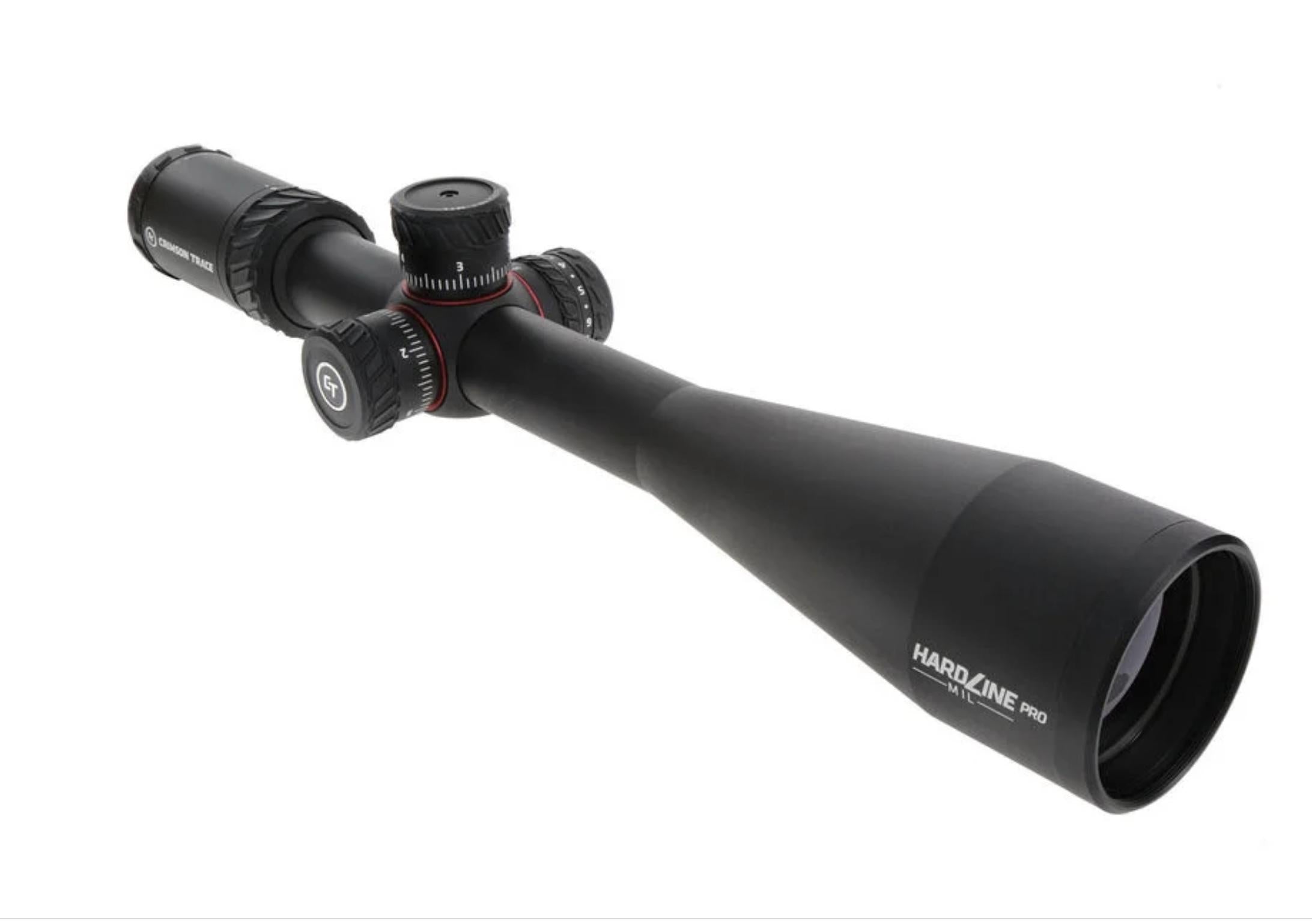 Crimson Trace Hardline Pro 6-24x50mm 30mm SFP Illuminated MR1-MIL Rifle Scope Black